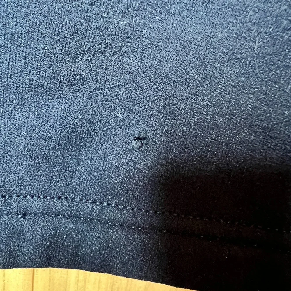 Polo Sport Ralph Lauren Navy Blue Quarter Zip Pullover Sweater USA L Stripe Trim